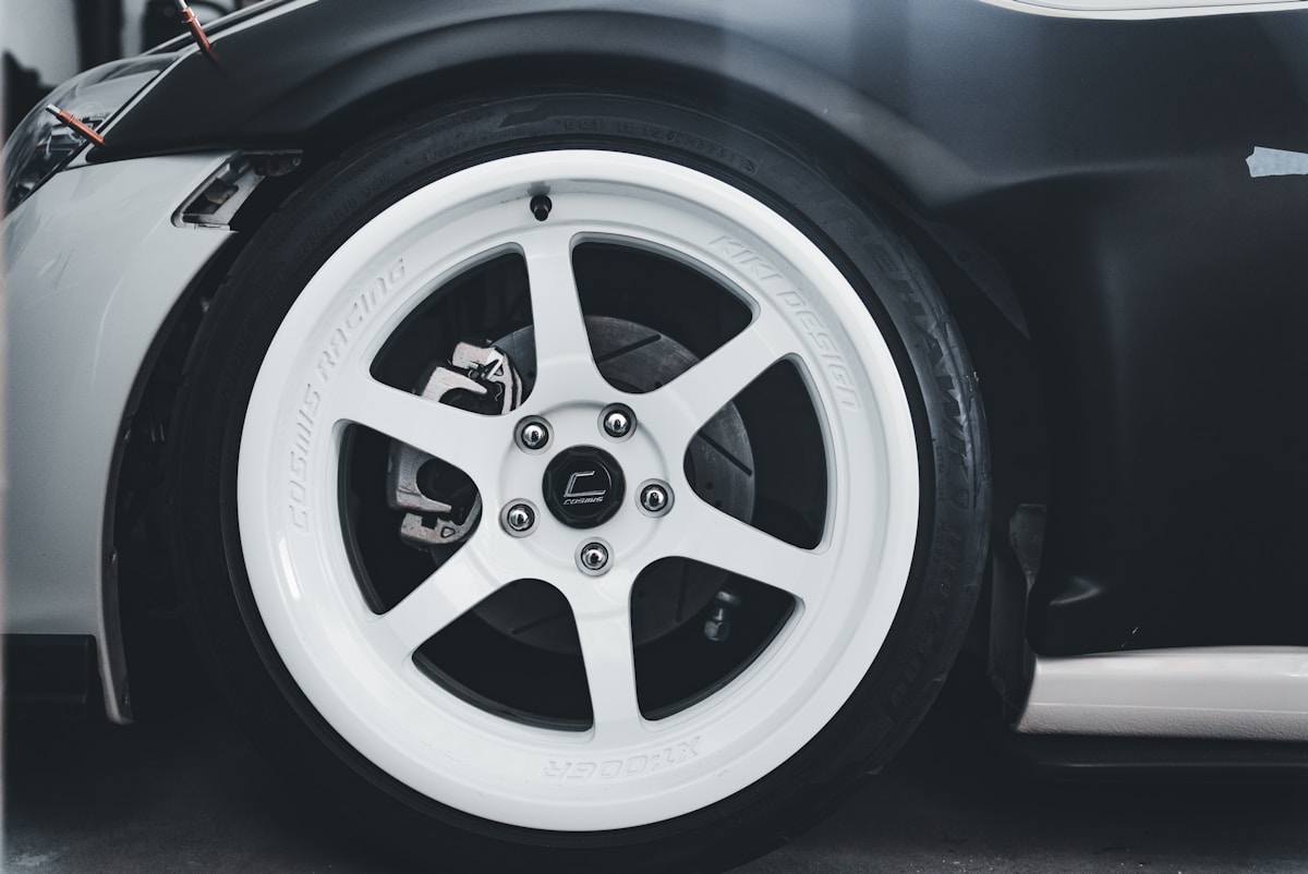 forged wheel detail
